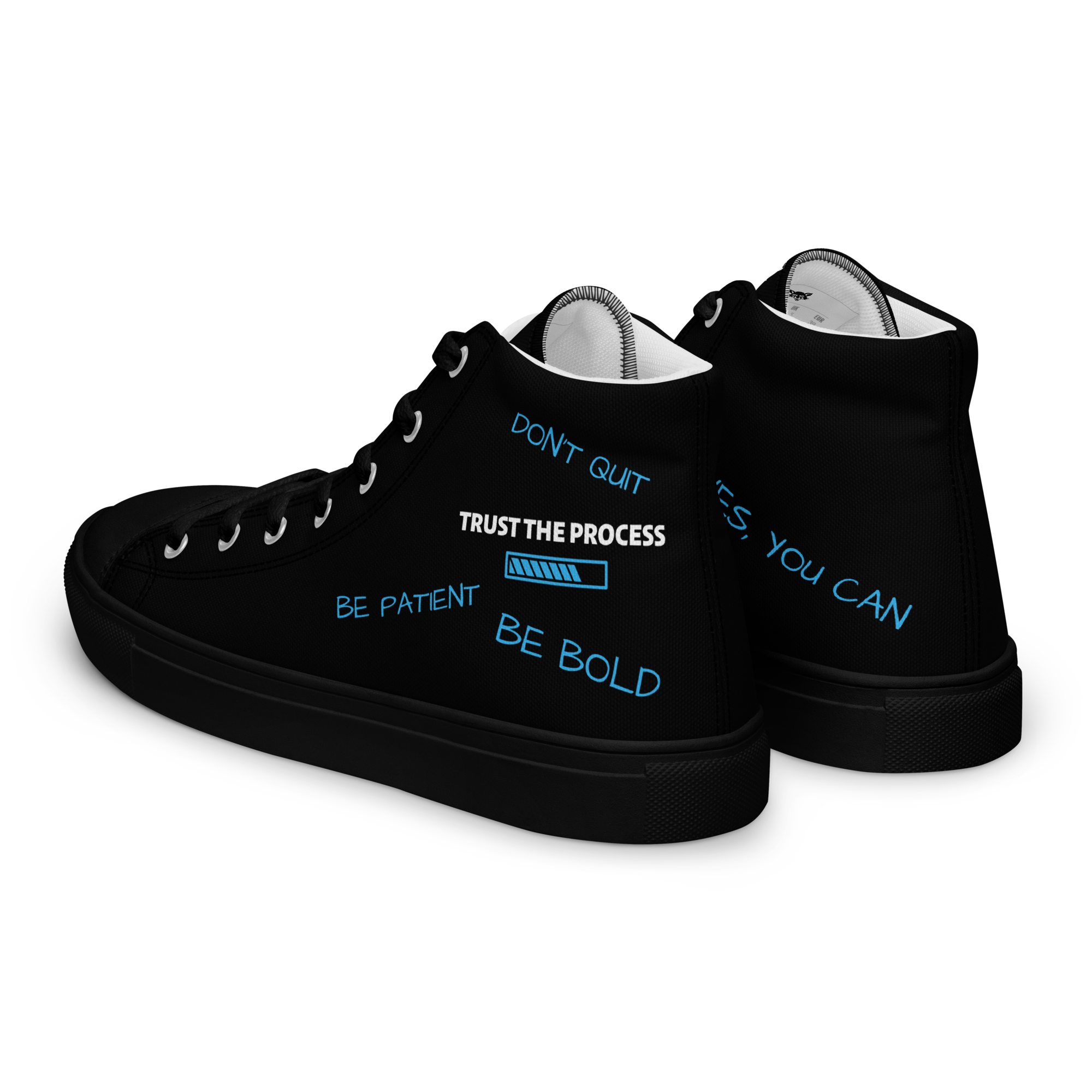 Trust The Process: Men’s High Top Shoes