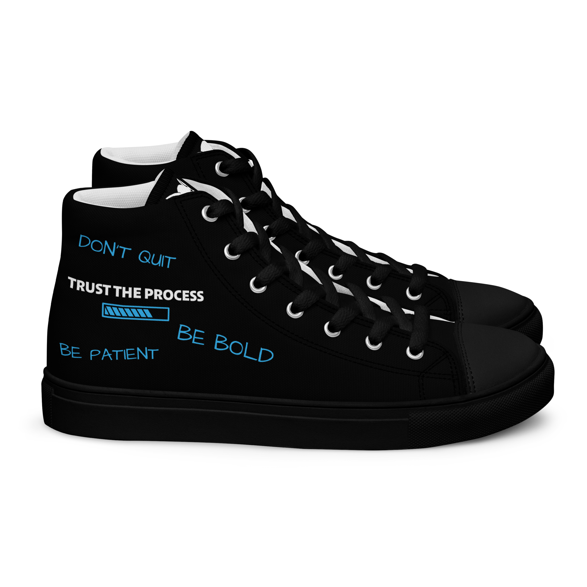 Trust The Process: Men’s High Top Shoes