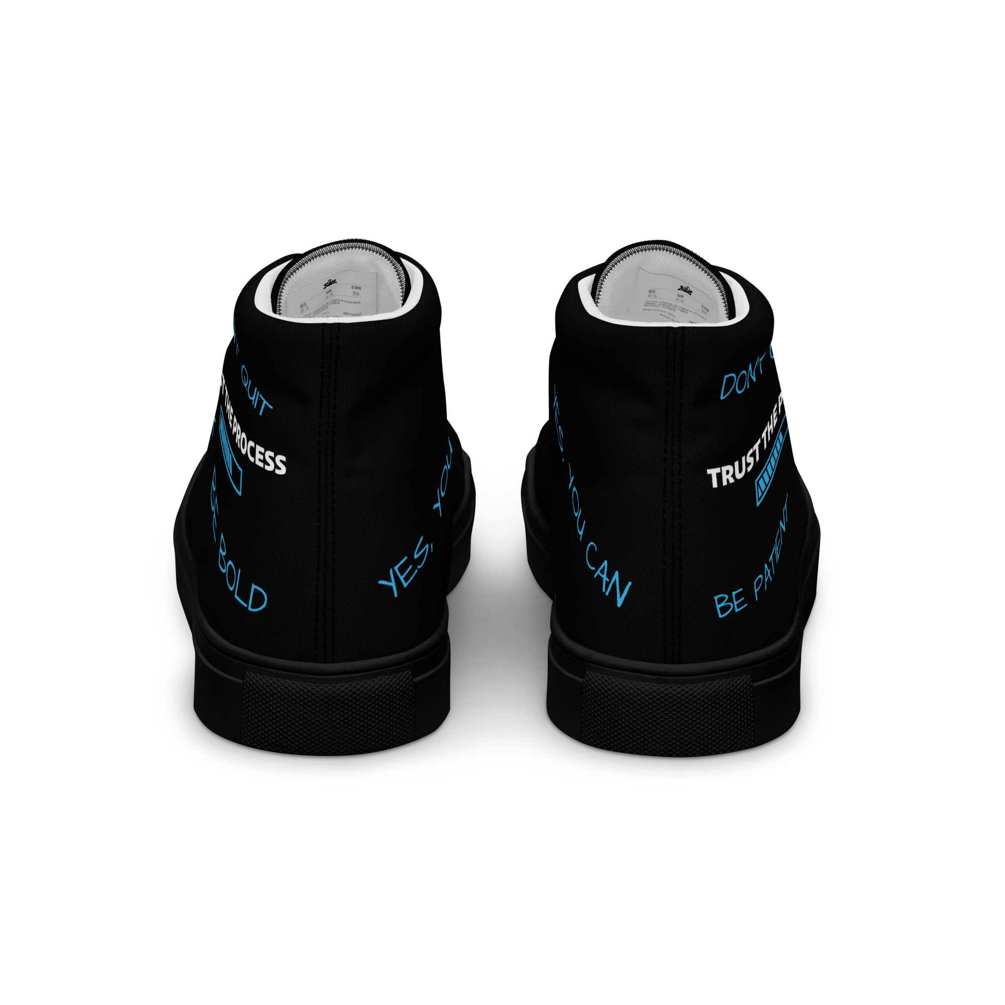 Trust The Process: Men’s High Top Shoes