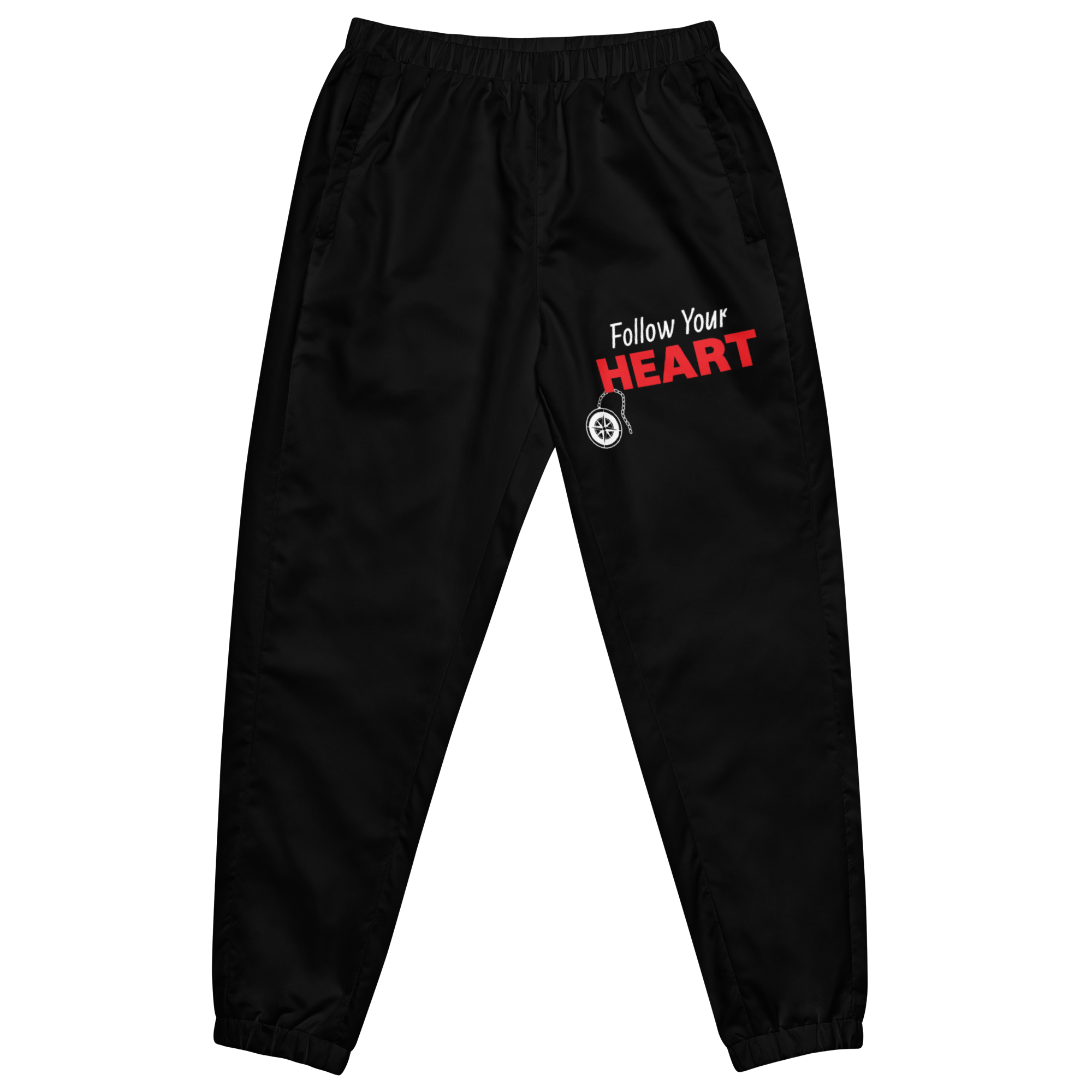 Follow Your Heart: Unisex Track Pants